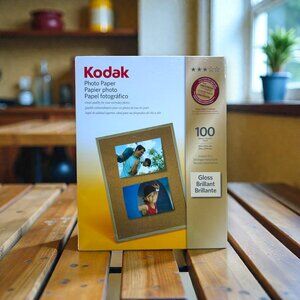Kodak Picture Paper for InkJet Printers 8.5 x 11"  Gloss Brillant 100 Sheets NEW